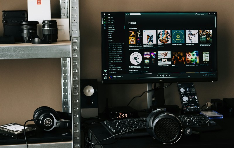 Páginas de Contagem Regressiva do Spotify: Como Gerar Expectativa para Seus Lançamentos - Página inicial do Spotify no desktop