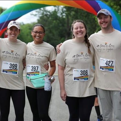 Gray Ice Team Members at Pride 5k