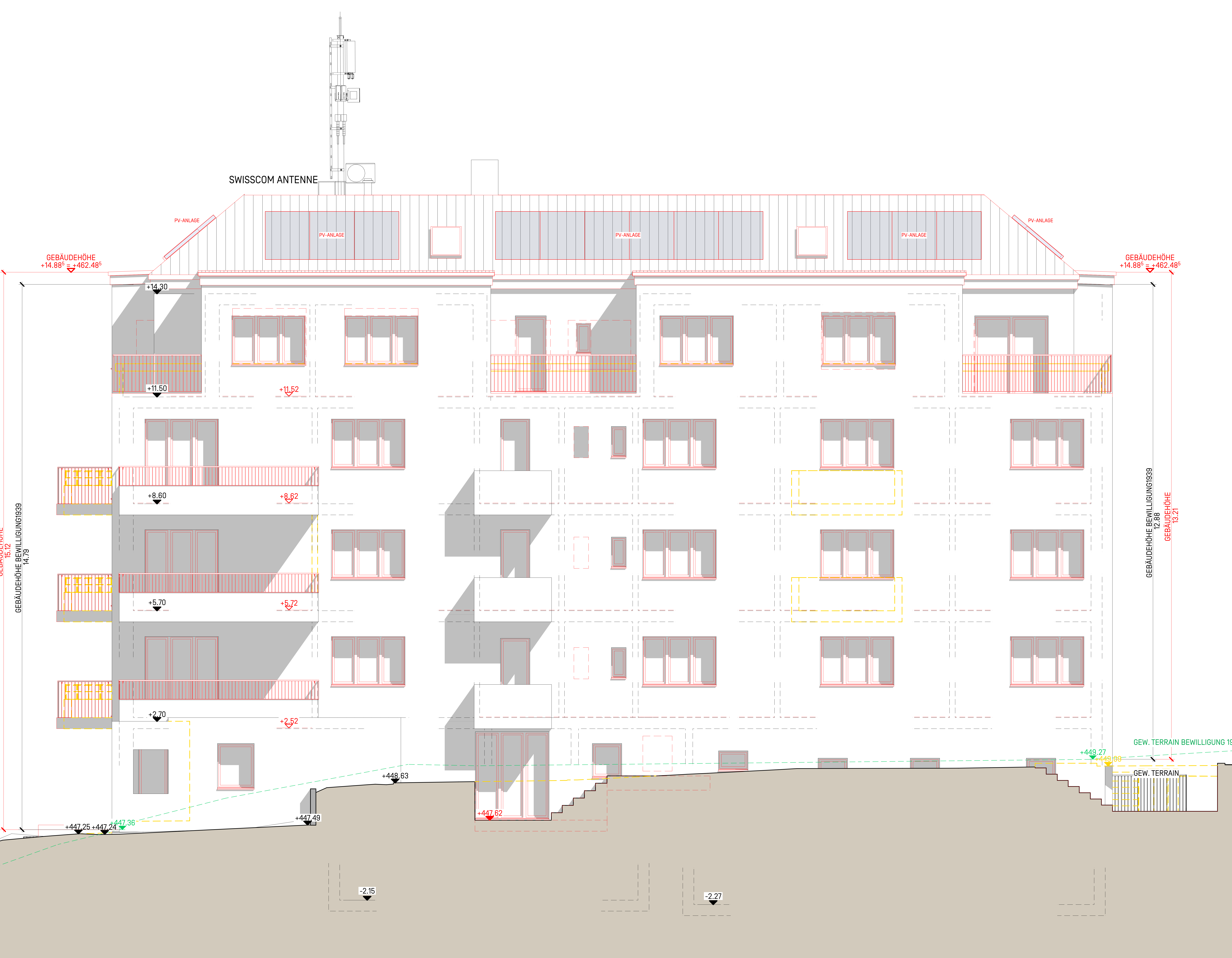 Architektonische Weiterentwicklung