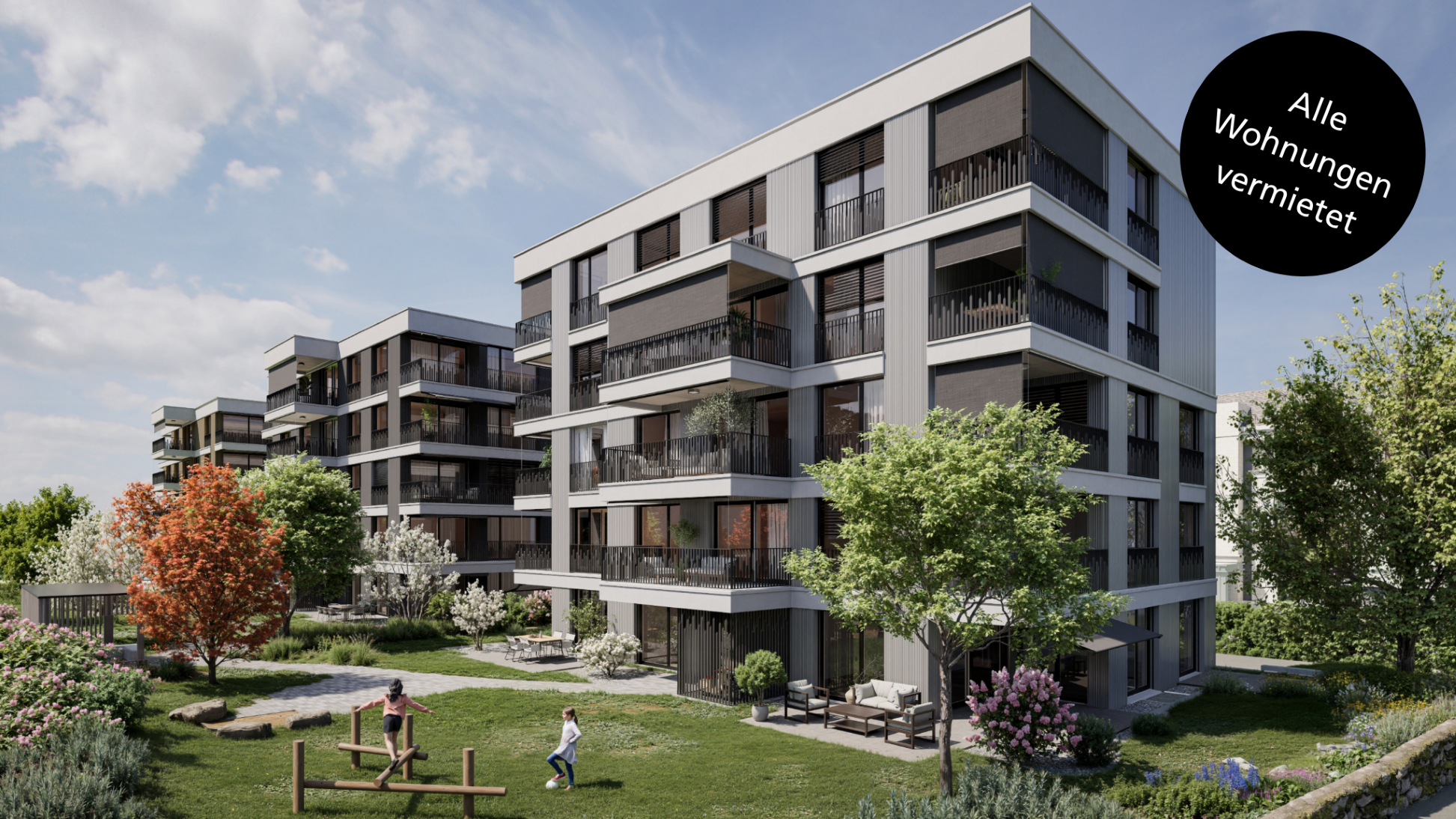 Wohnen, wie es sein sollte – am Rechweg in Dübendorf.