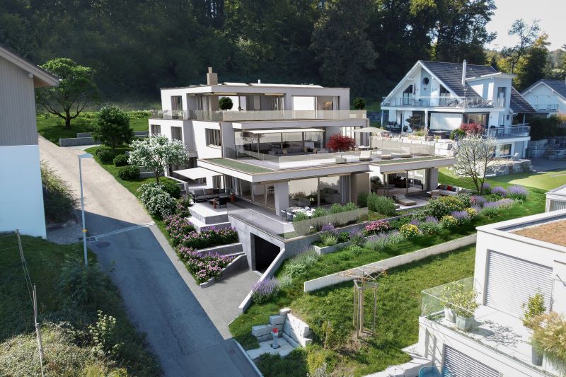 Wohnen mit Weitsicht an der Bergstrasse – Fällanden, wie man es sich wünscht.