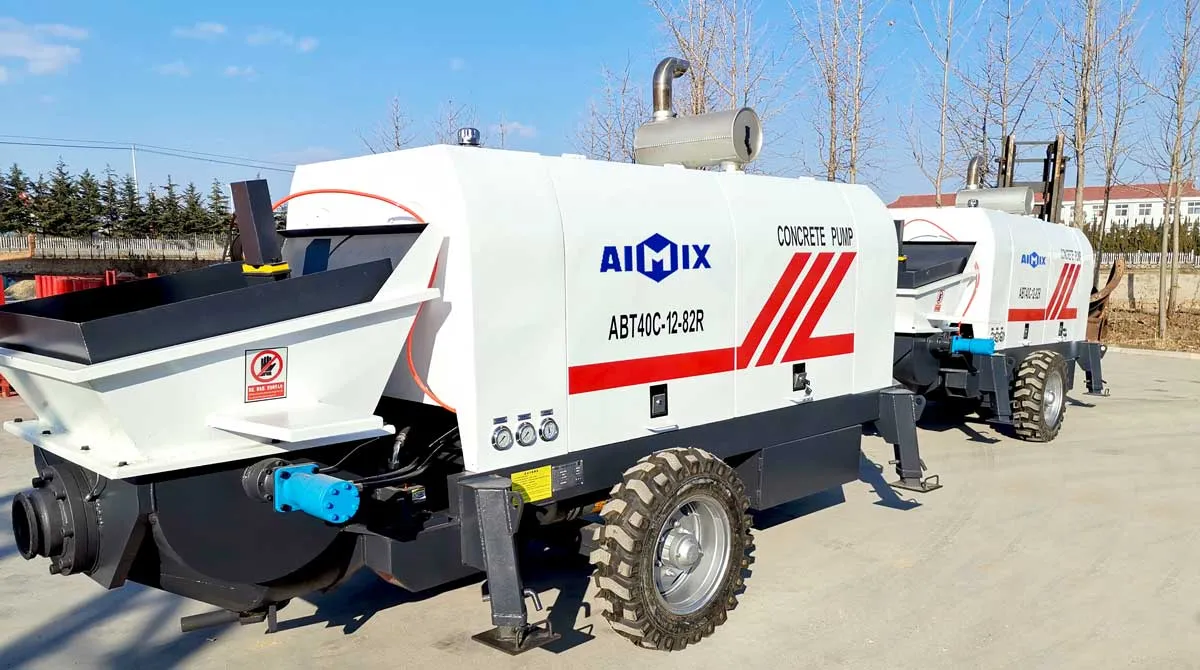 Trailer Concrete Pump
