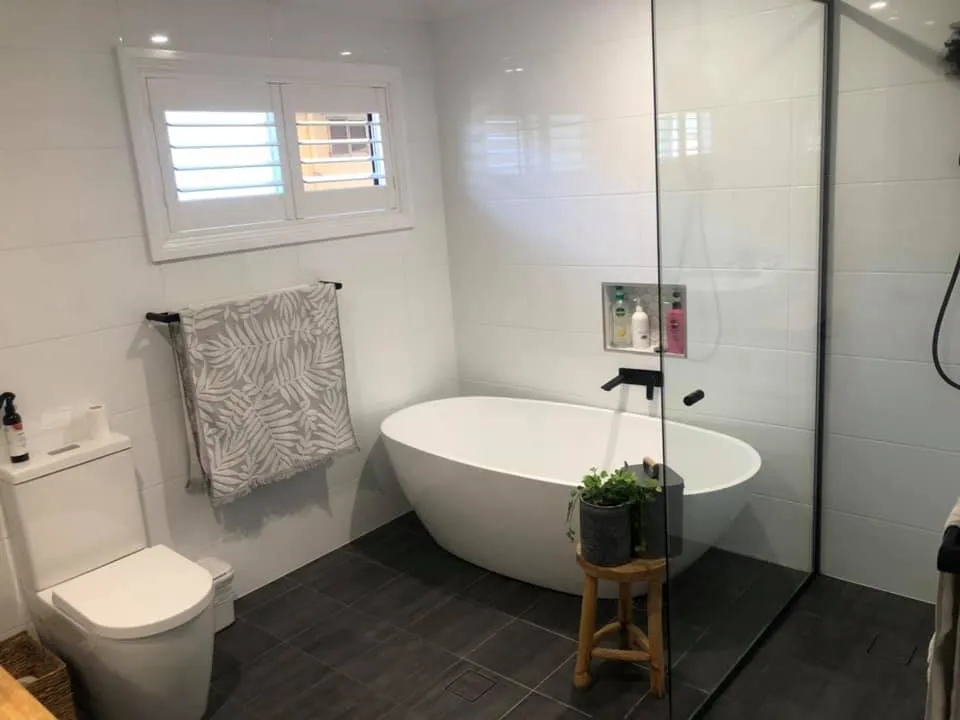 bathroom super clean up
