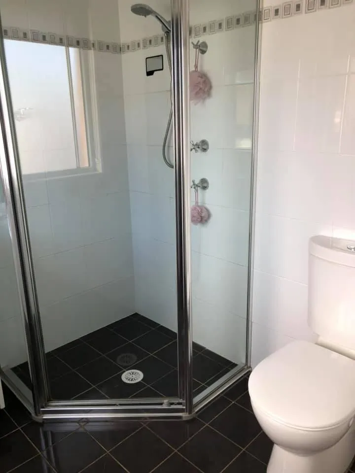 bathroom clean up