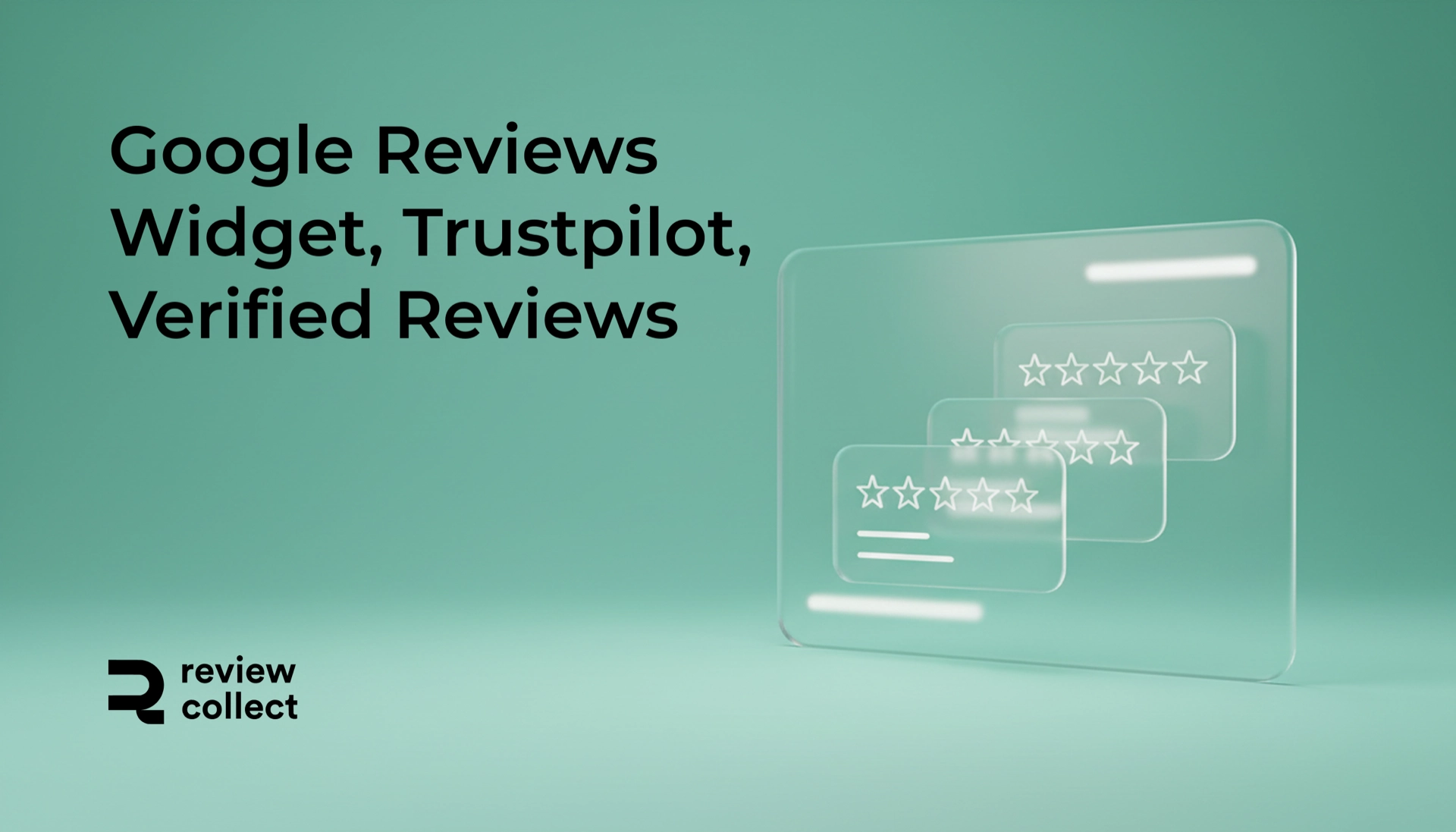 Google, Trustpilot and Verified Reviews widget displayed on an e-commerce site to increase trust and conversion rate