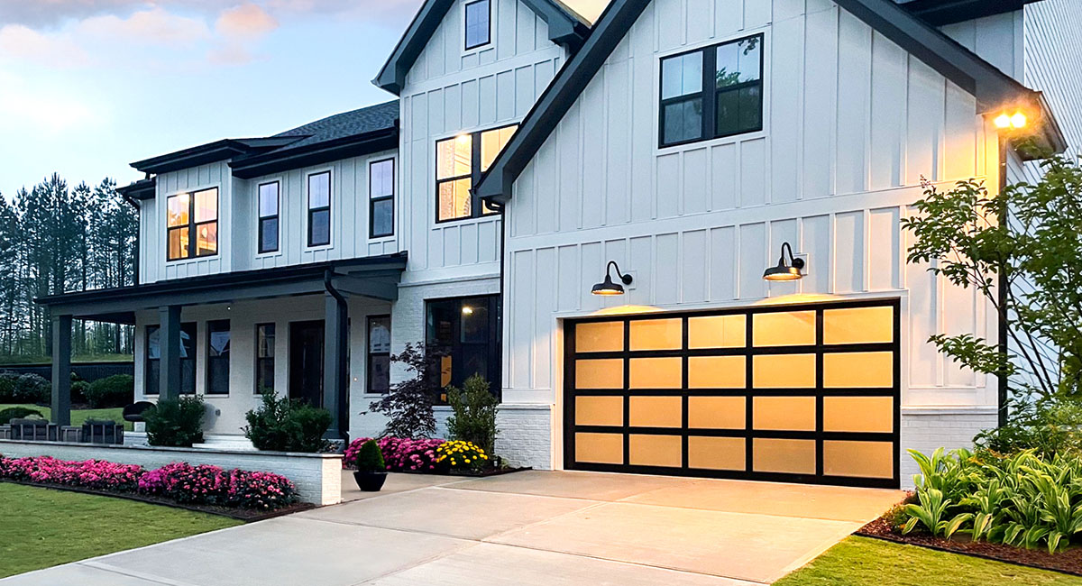 Wayne Dalton Wind Load Aluminum Garage Door, Model 8855