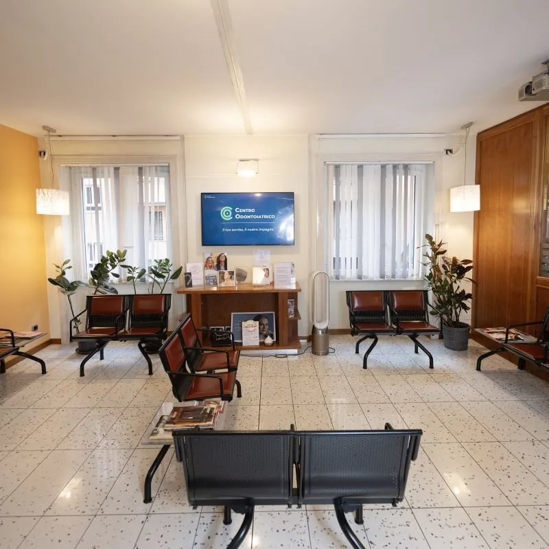 Sala d'attesa della sede Buenos Aires