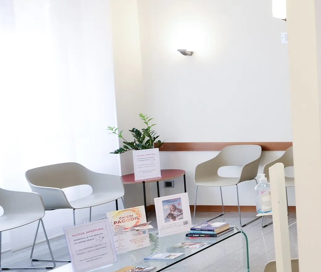 Sala d'attesa della sede Mascagni