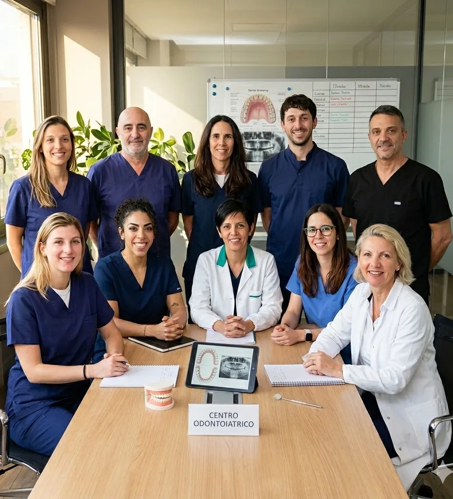 Lo staff del Centro Odontoiatrico