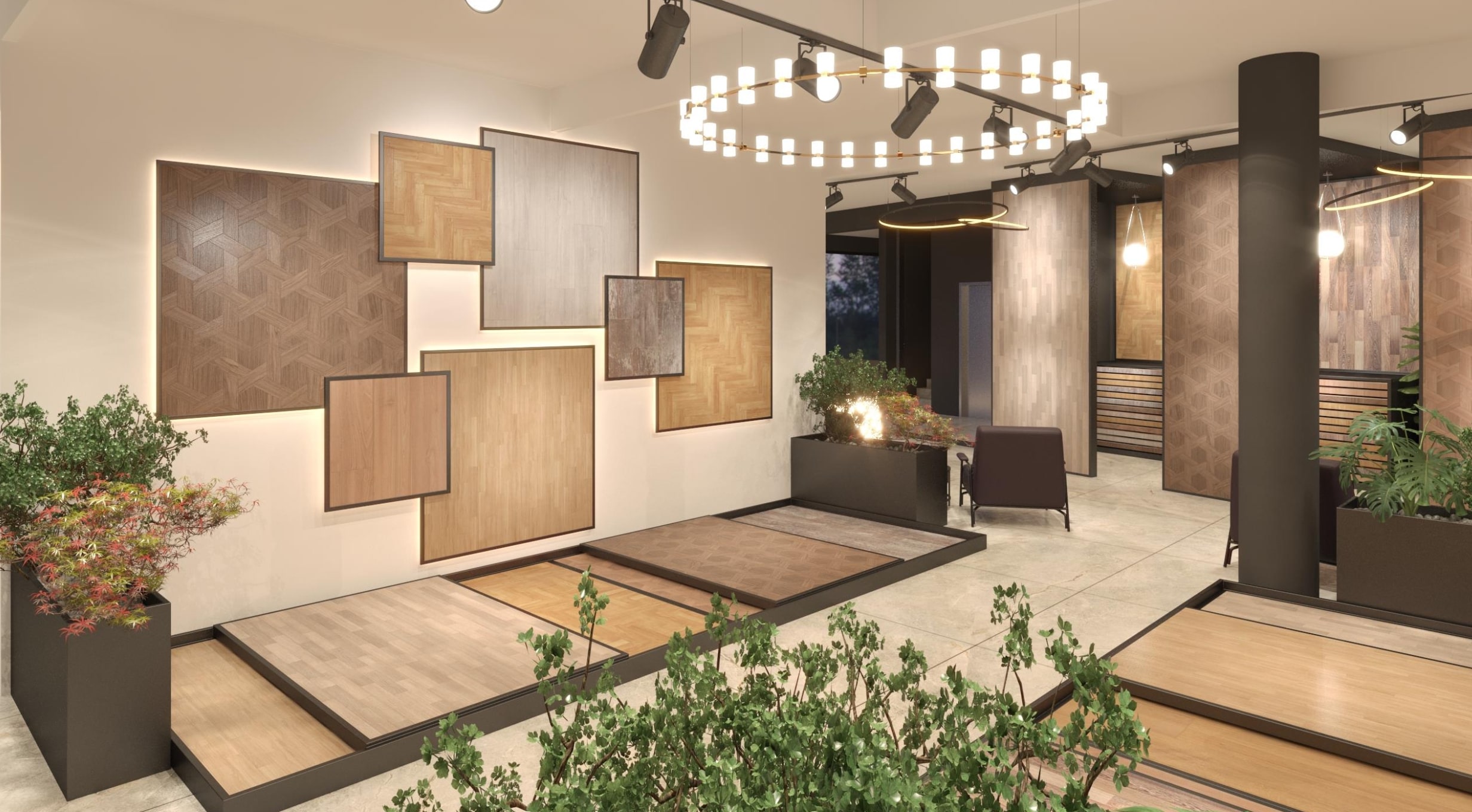 Wohnzimmer Renovation - Trockenbau, Maler Arbeiten, Fliesen Verlegen Vohrer Nachher