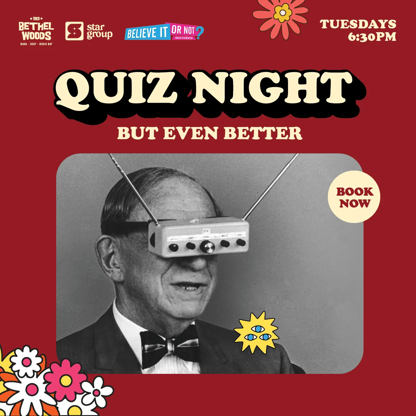 Weekly Pub Quiz at Bethel Woods
