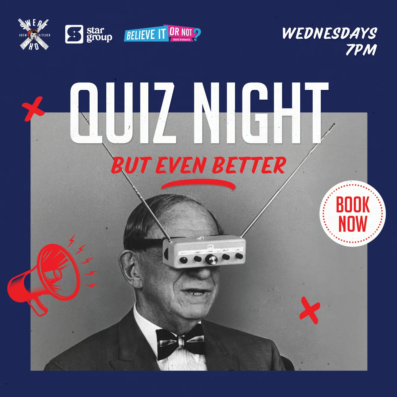Weekly Pub Quiz at Sweat Shop