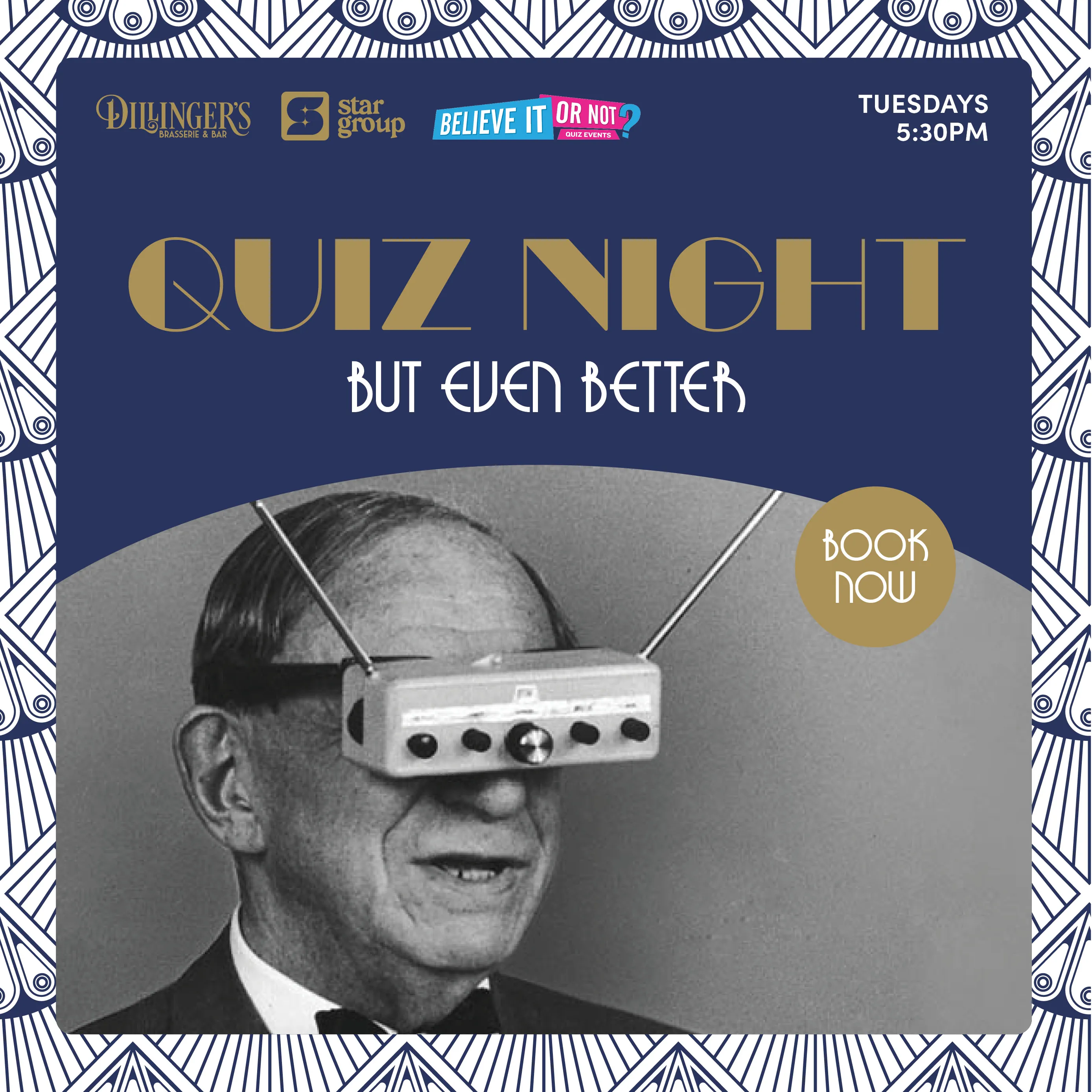 Weekly Pub Quiz at Dillinger's