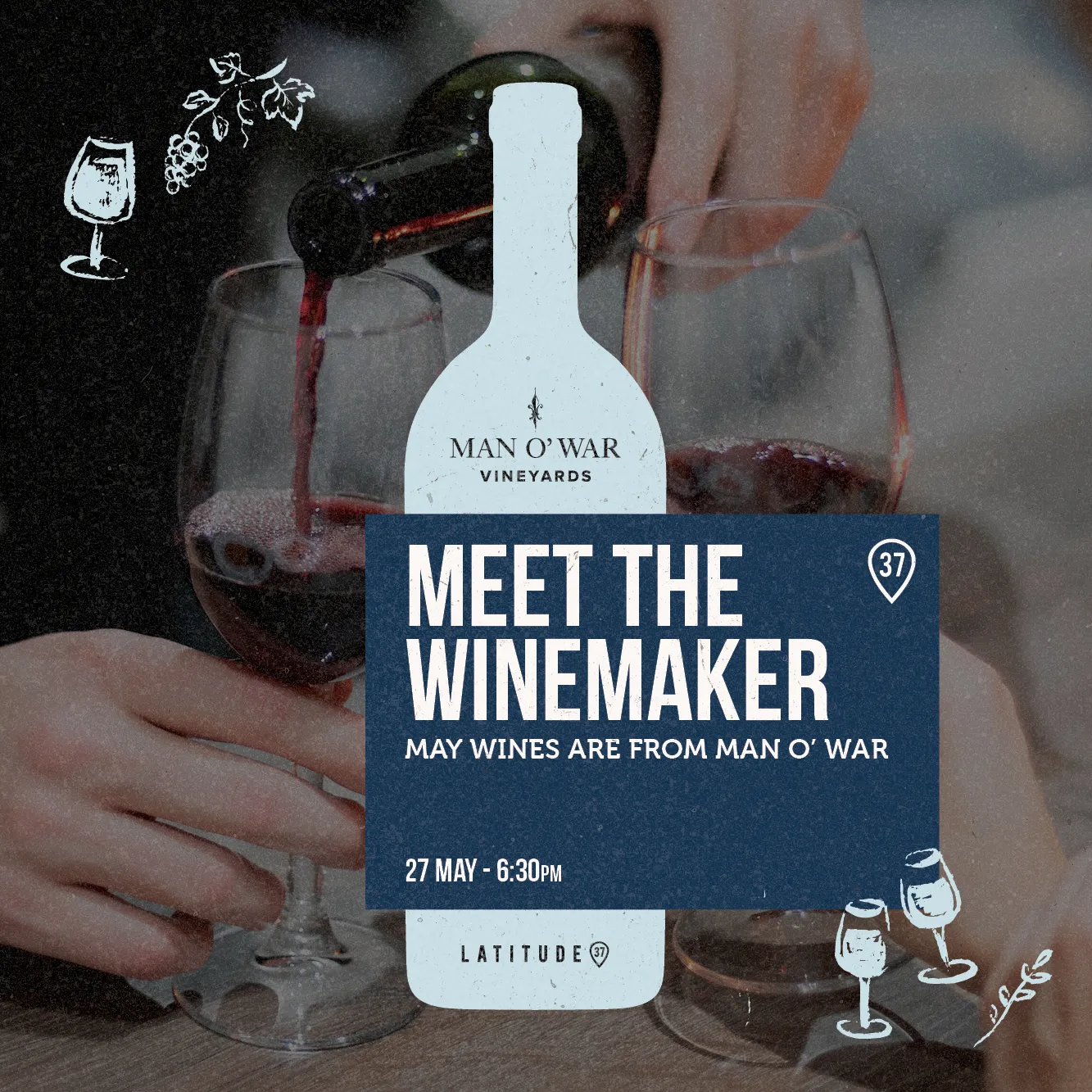 Meet the Winemaker with Man O' War