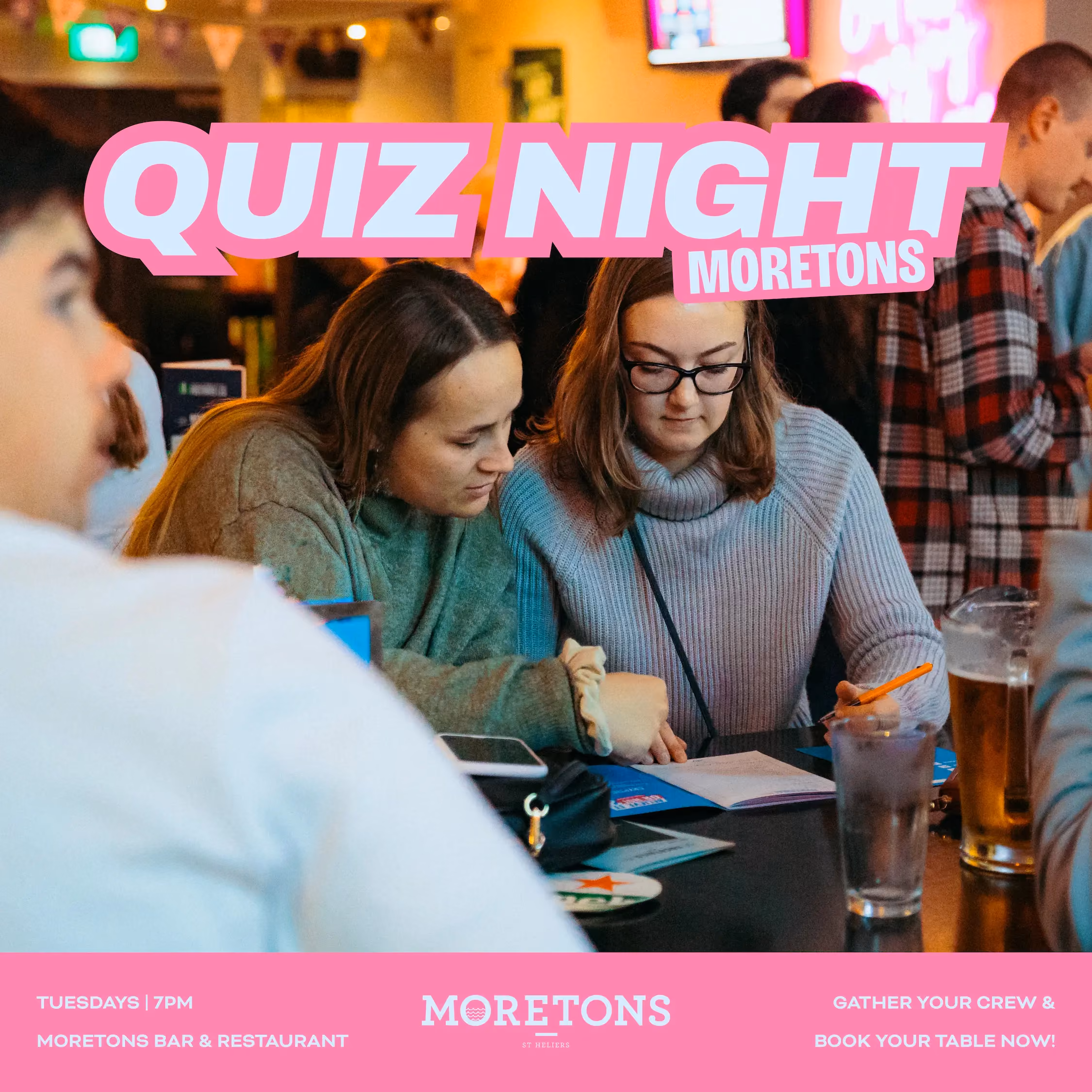 Weekly Pub Quiz at Moretons