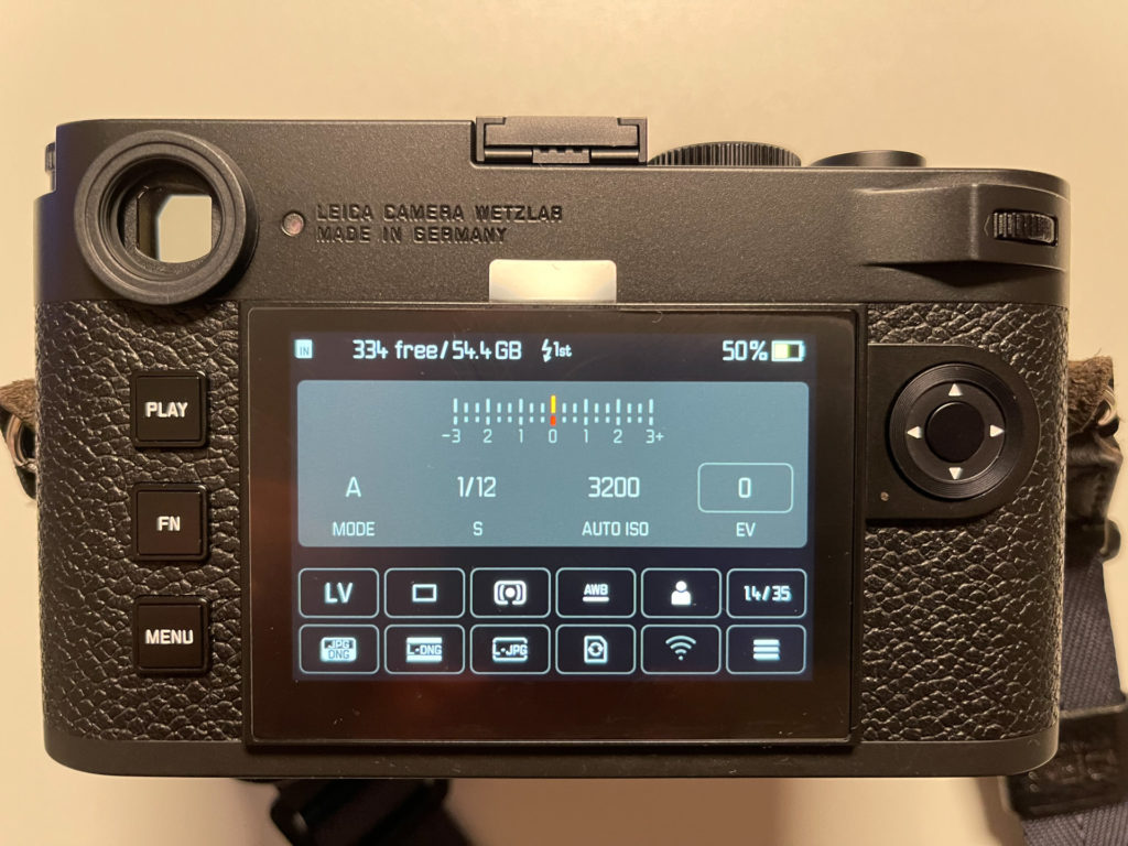 Das cleane UX/UI der Leica M11