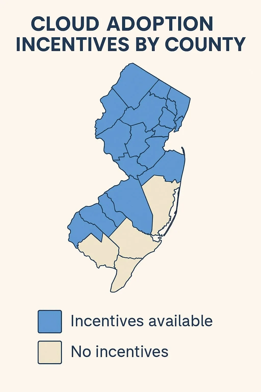 New Jersey counties offering tech grants to small businesses in 2025