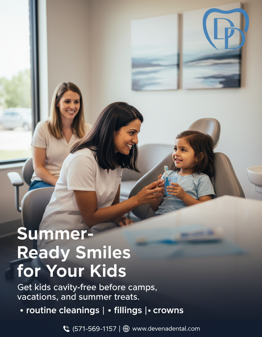 Devena Dental summer promotion ad creative