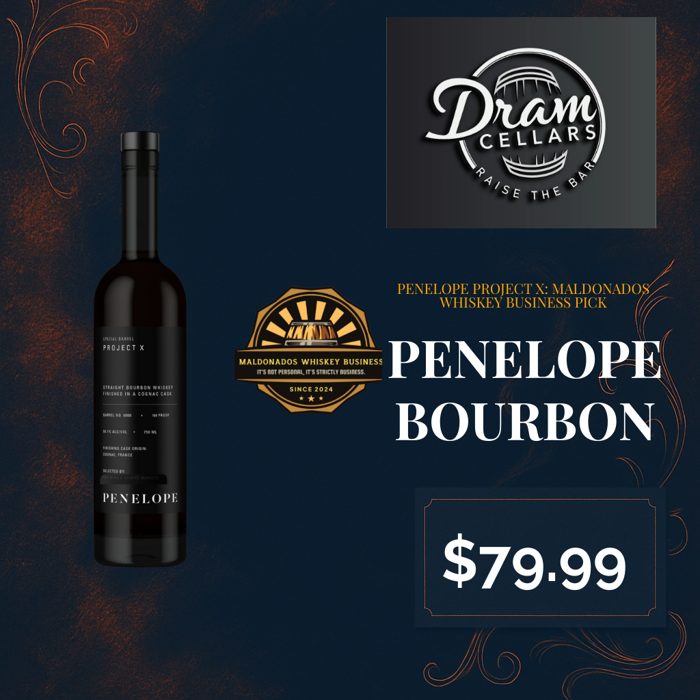 Penelope Project X Bourbon, 9.99, Dram Cellars catalog product