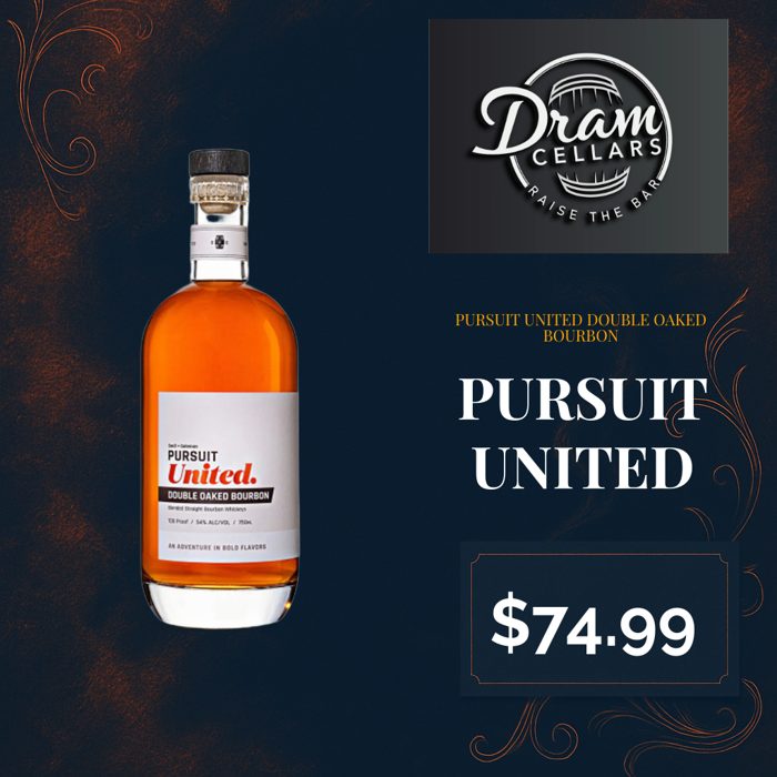 Pursuit United Double Oaked Bourbon, 4.99, Dram Cellars catalog product