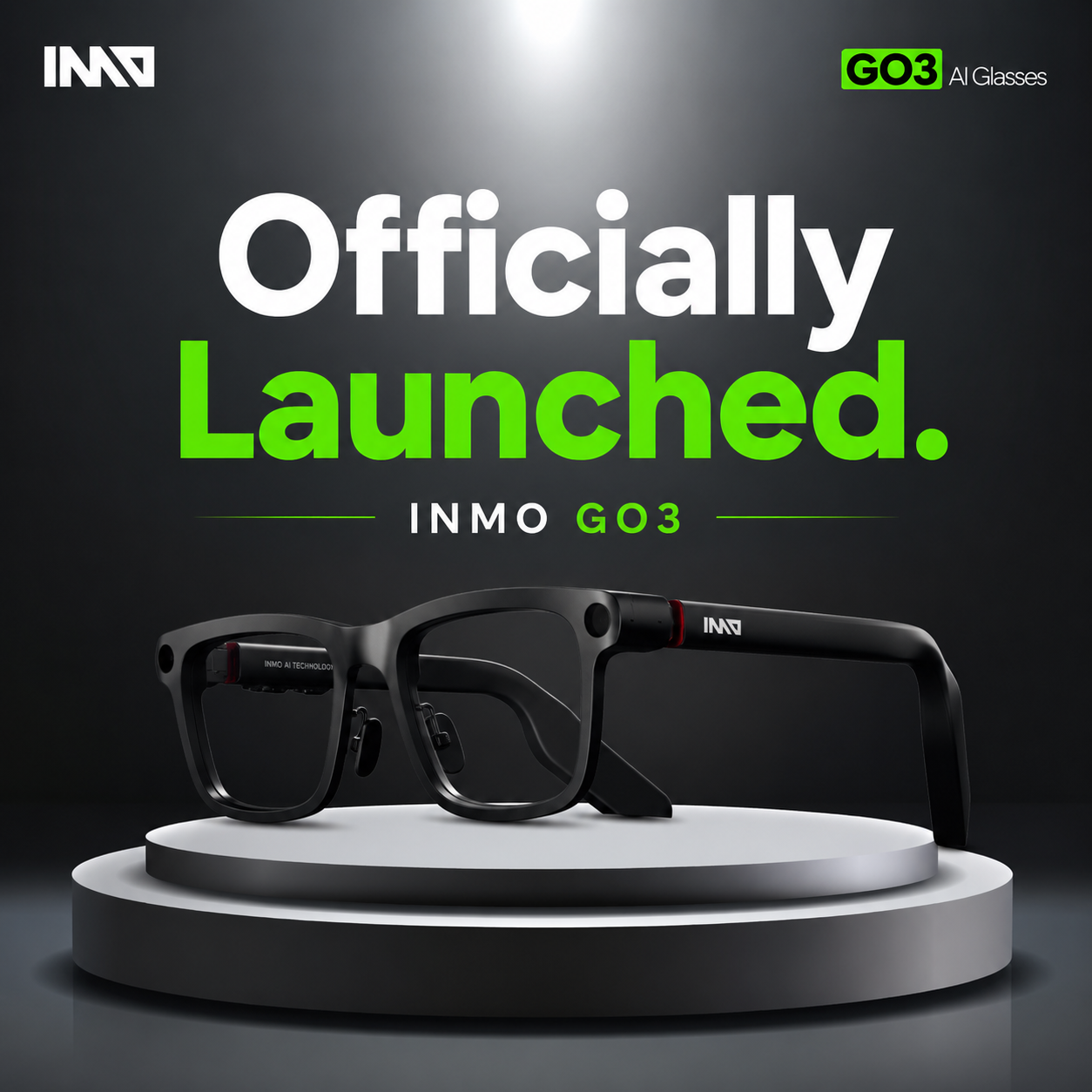 INMO GO3 AI Glasses officially launched