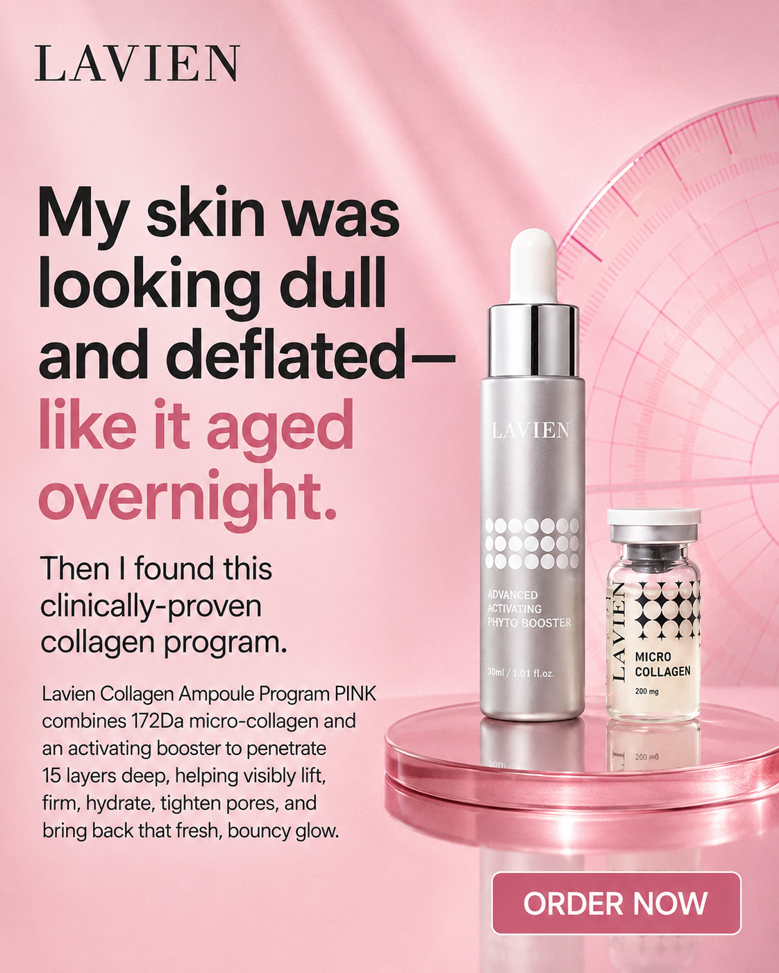 Lavien Professional Collagen Program BOGO creative