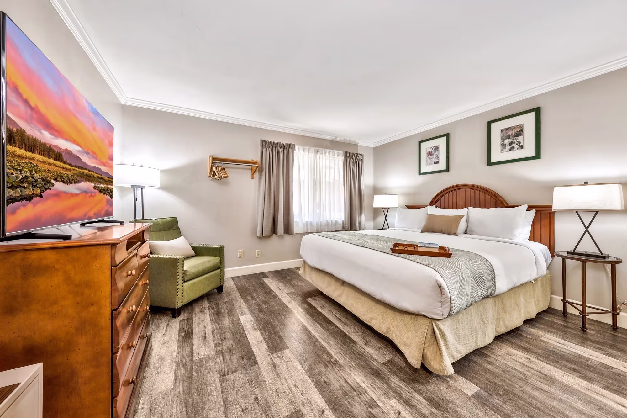 Two Bedroom ADA Primary Bedroom