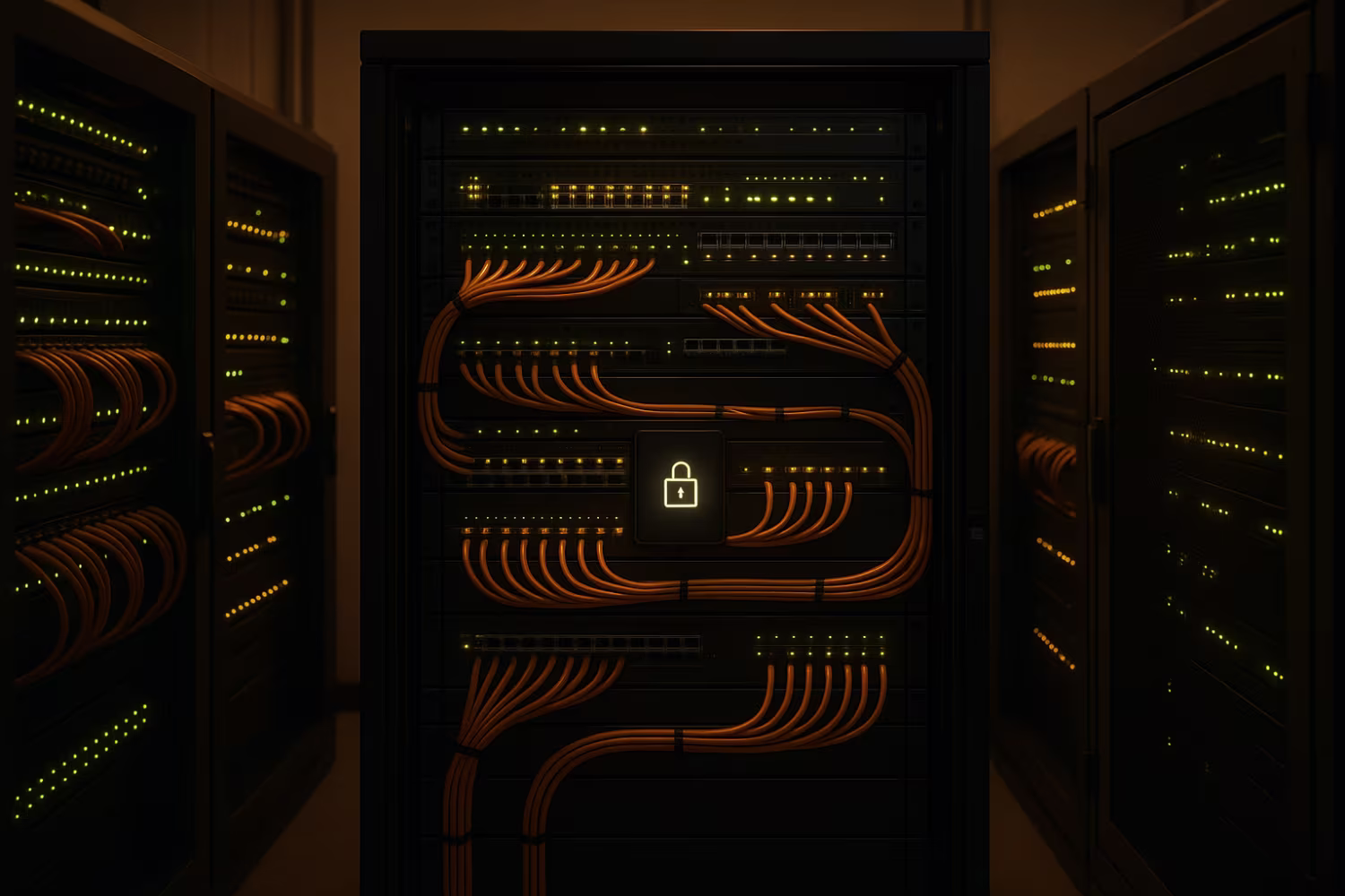 Micro Segmentation Security Server Room