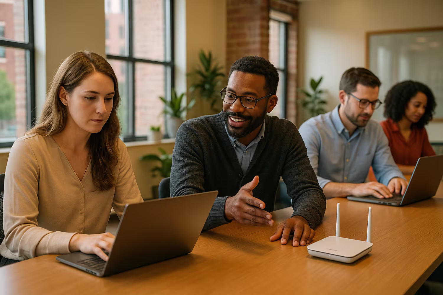 Enterprise WiFi management demonstration