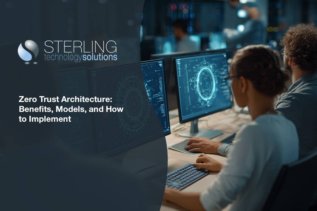 IT security agent working on his powerhouse software.