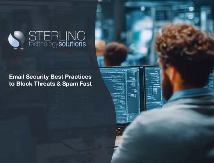 IT security agent working on his powerhouse software. 