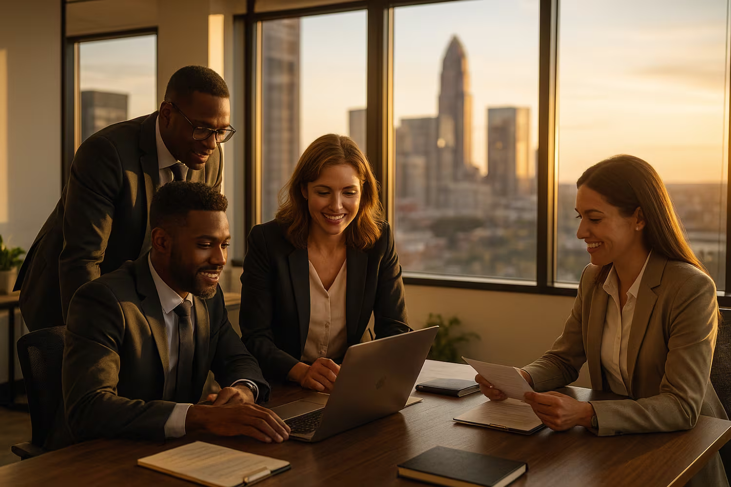 Charlotte team collaborating on email archiving solutions