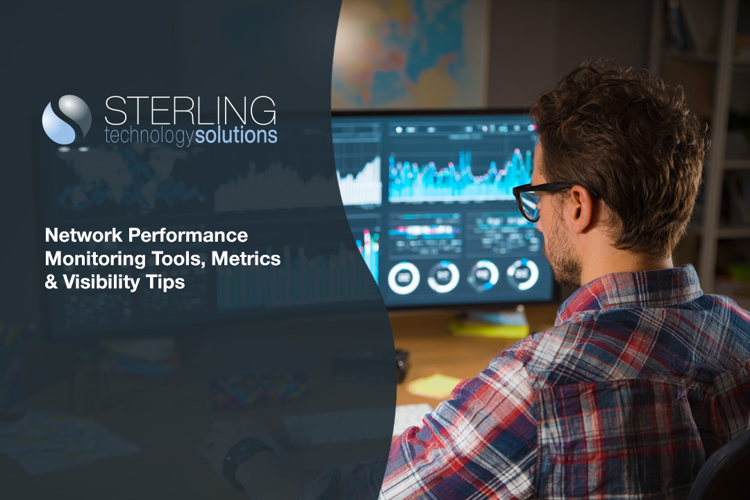 IT security agent working on his powerhouse software.