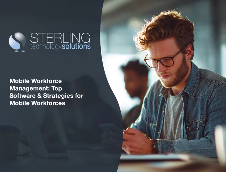 IT security agent working on his powerhouse software.