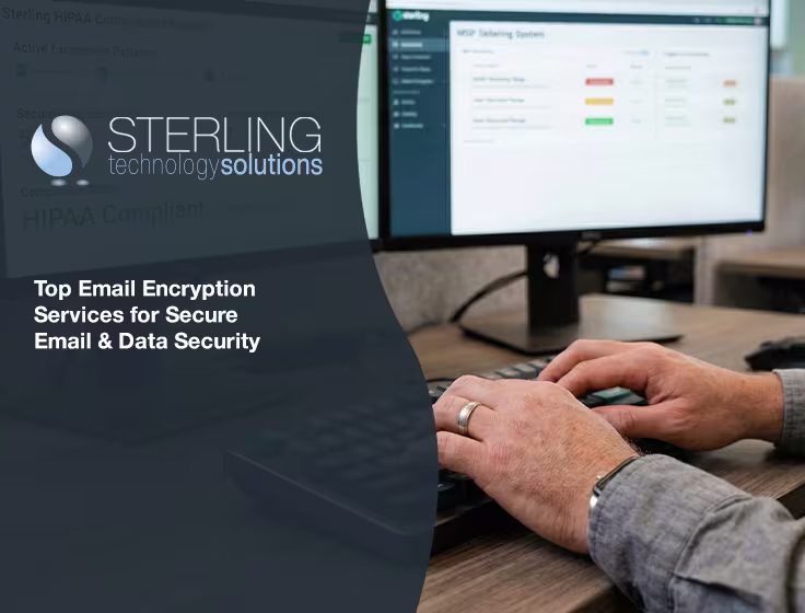 IT security agent working on his powerhouse software. 