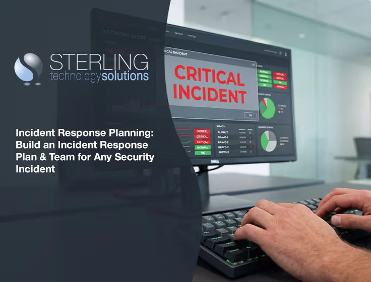 IT security agent working on his powerhouse software. 