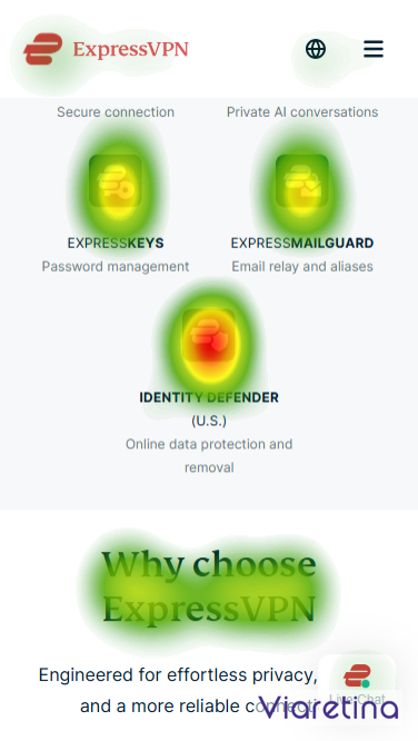 Landing Page Eye Tracking Mobile Screen 3 Landing Page Eye Tracking Mobile Screen 3