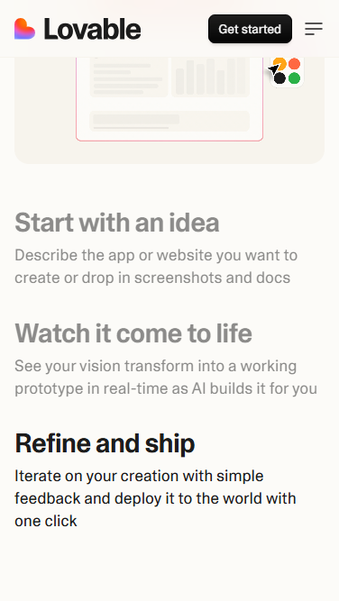 Landing Page Mobile Screen 3 Landing Page Mobile Screen 3