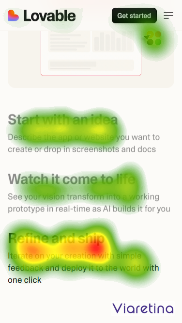 Landing Page Eye Tracking Mobile Screen 3 Landing Page Eye Tracking Mobile Screen 3