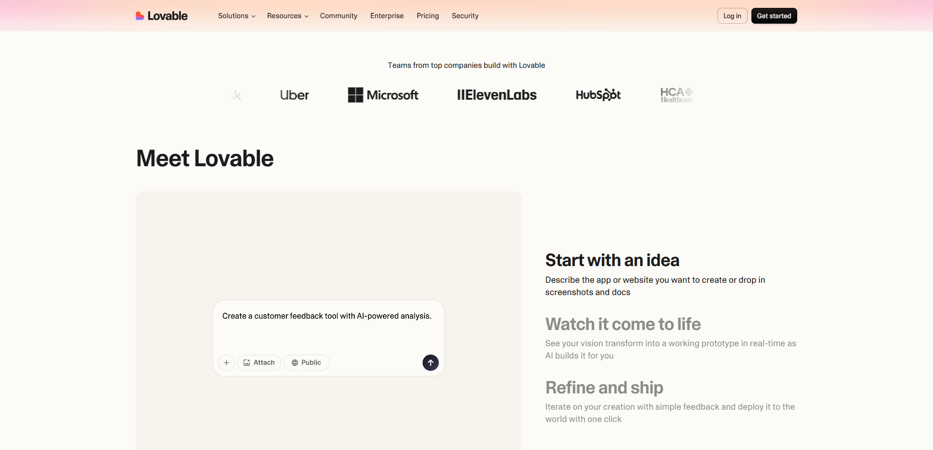 Landing Page Screen 2 Landing Page Screen 2