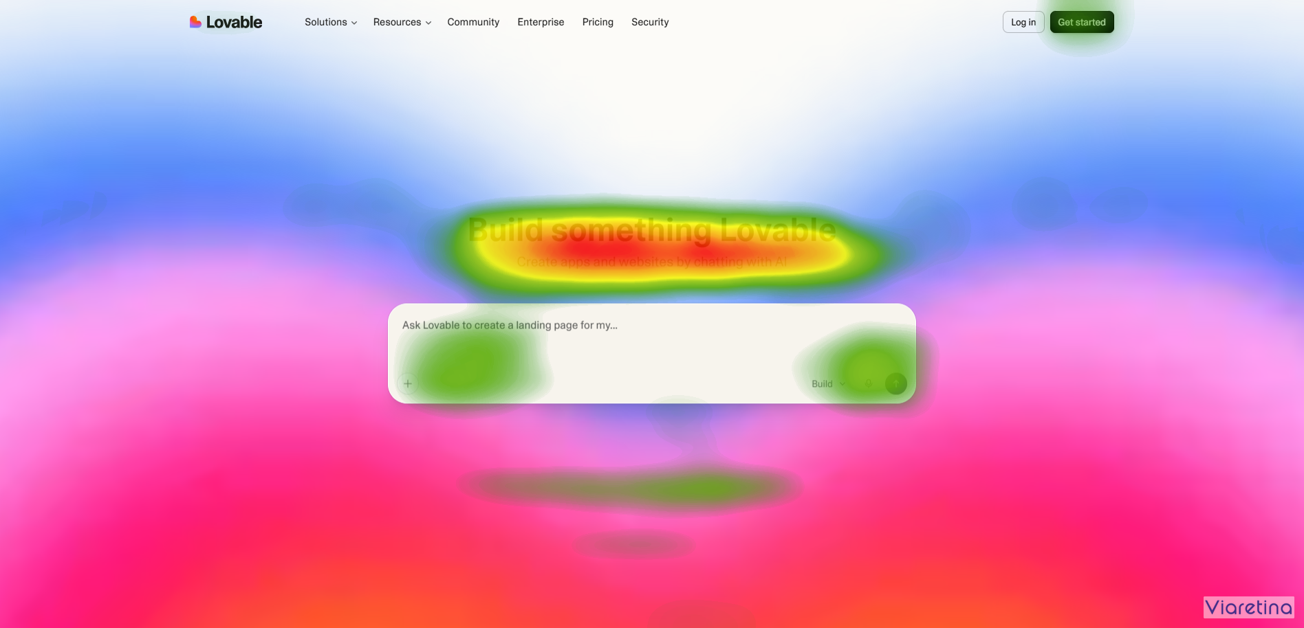 Landing Page Eye Tracking Screen Landing Page Eye Tracking Screen