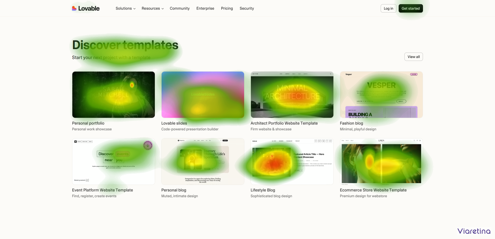 Landing Page Eye Tracking Screen 3 Landing Page Eye Tracking Screen 3