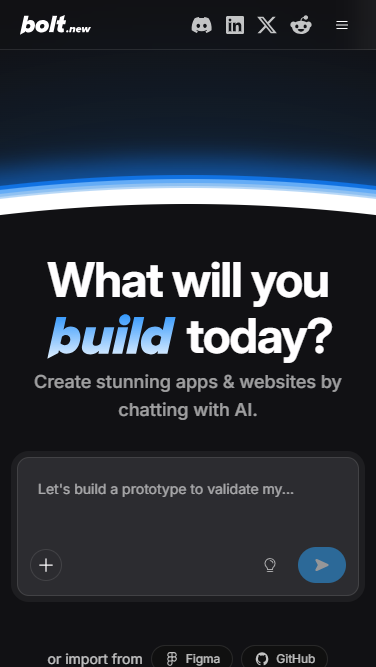 Bolt AI Builder Bolt AI Builder