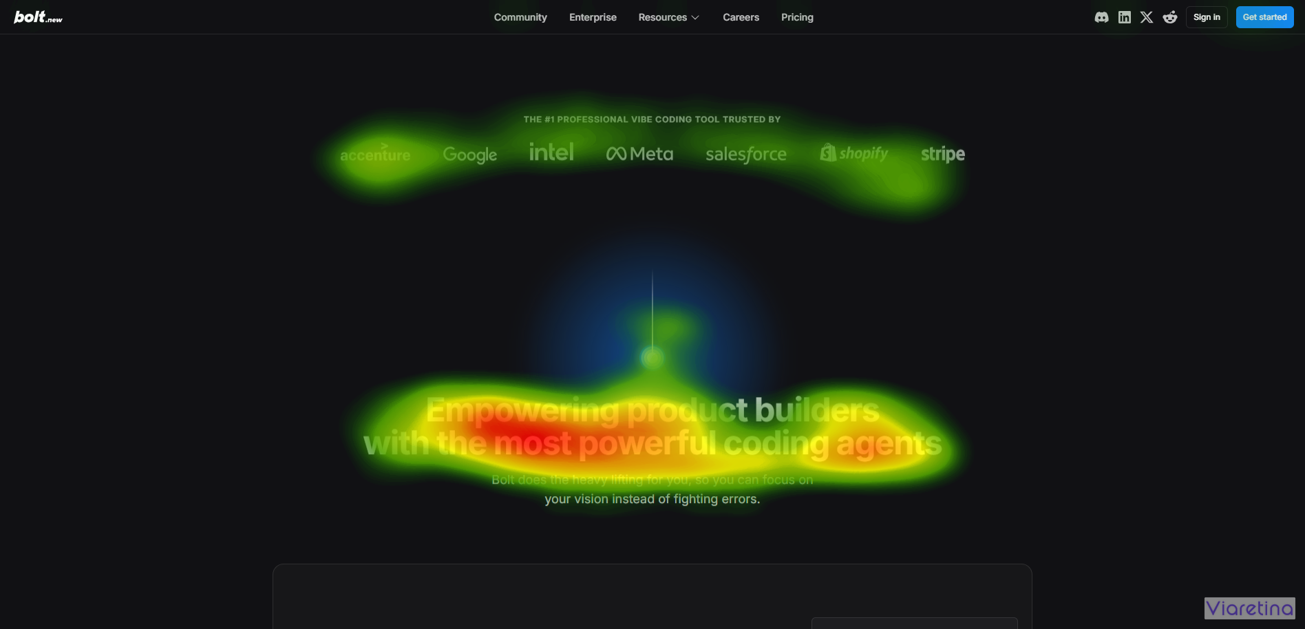Landing Page Eye Tracking Screen 3 Landing Page Eye Tracking Screen 3