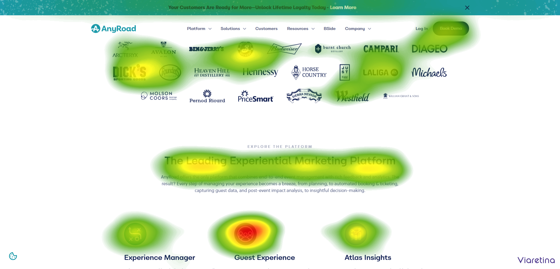 Landing Page Eye Tracking Screen 2 Landing Page Eye Tracking Screen 2