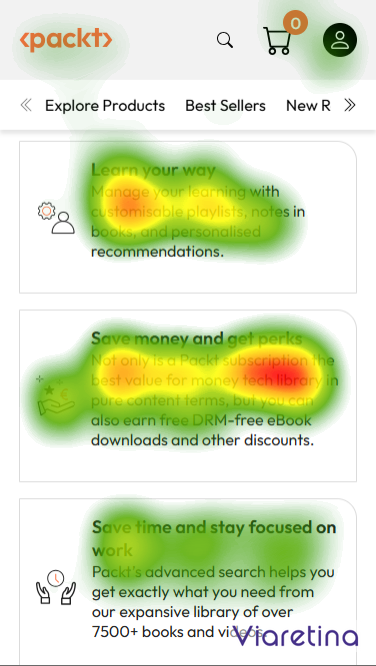 Landing Page Eye Tracking Mobile Screen 3 Landing Page Eye Tracking Mobile Screen 3
