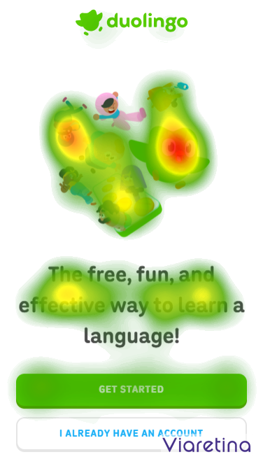 Landing Page Eye-Tracking Mobile Screen Landing Page Eye-Tracking Mobile Screen