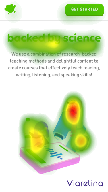 Landing Page Eye Tracking Mobile Screen 3 Landing Page Eye Tracking Mobile Screen 3