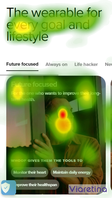 Landing Page Eye Tracking Mobile Screen 2 Landing Page Eye Tracking Mobile Screen 2