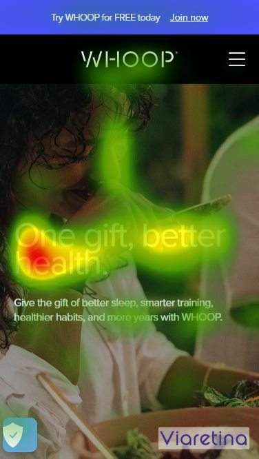 Landing Page Eye-Tracking Mobile Screen Landing Page Eye-Tracking Mobile Screen